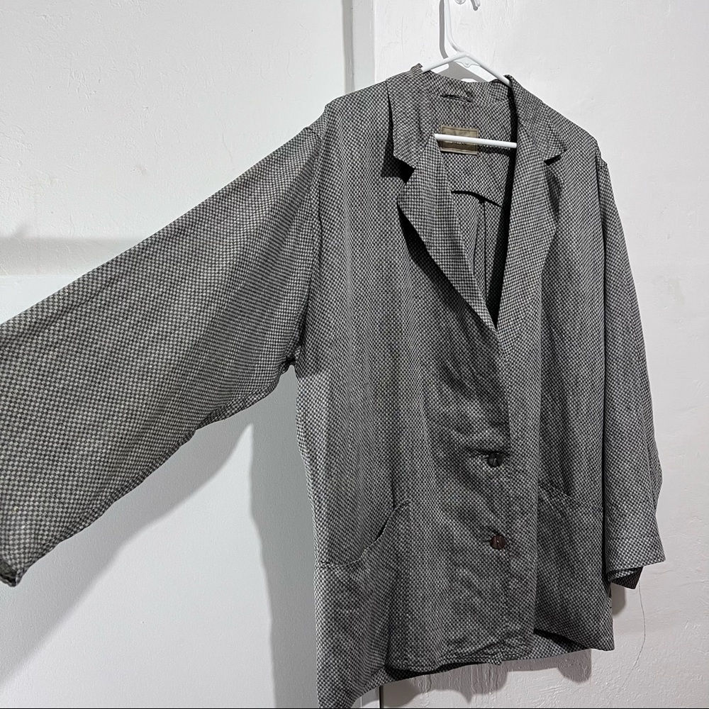 Alexander Julian linen blazer size 12 vintage